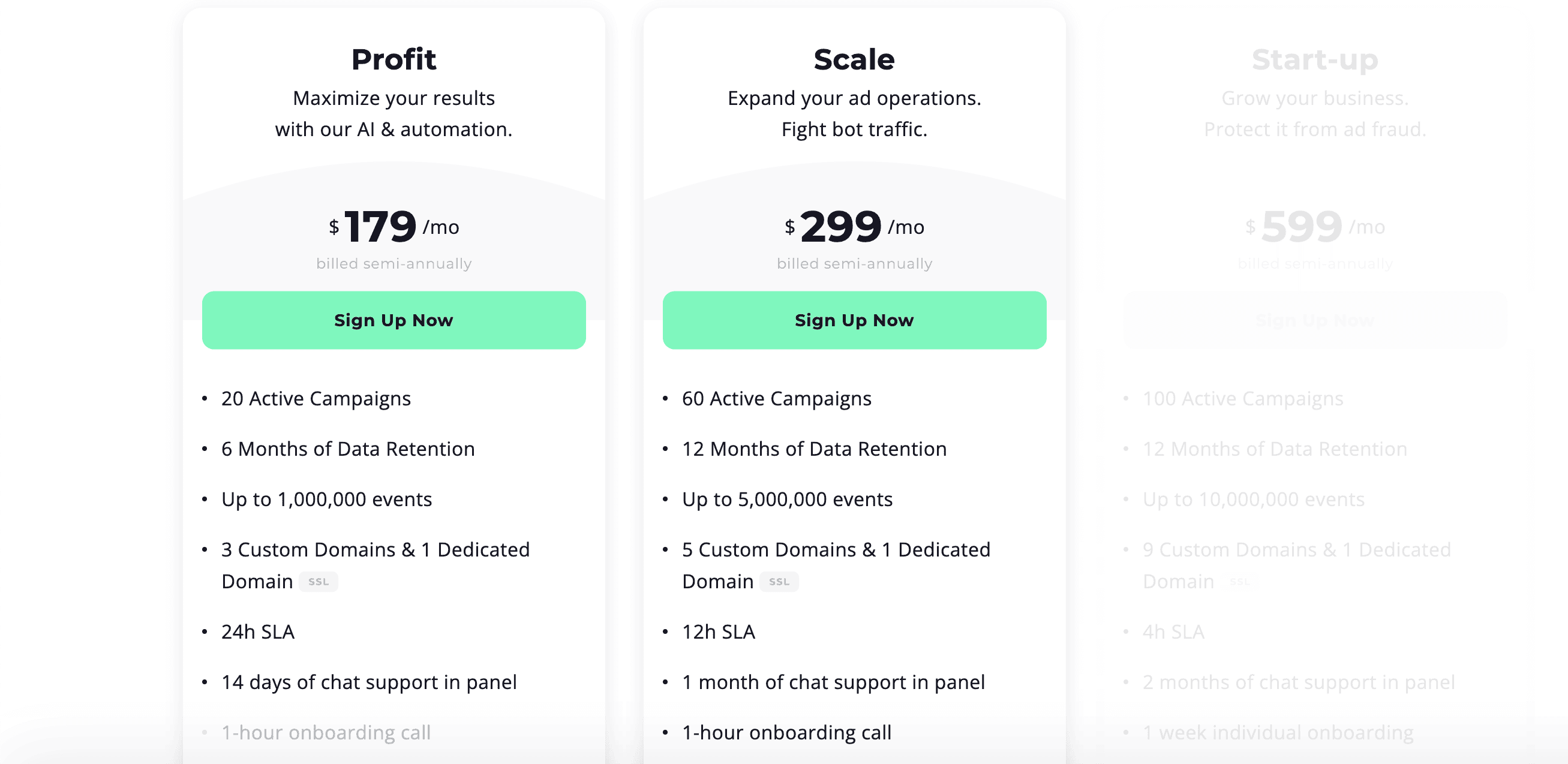 Voluum individual pricing 202